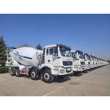 Shacman 8x4 12 Wheeler 14cbm Transit Mixer Truck